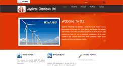 Desktop Screenshot of jayshreechemicals.com